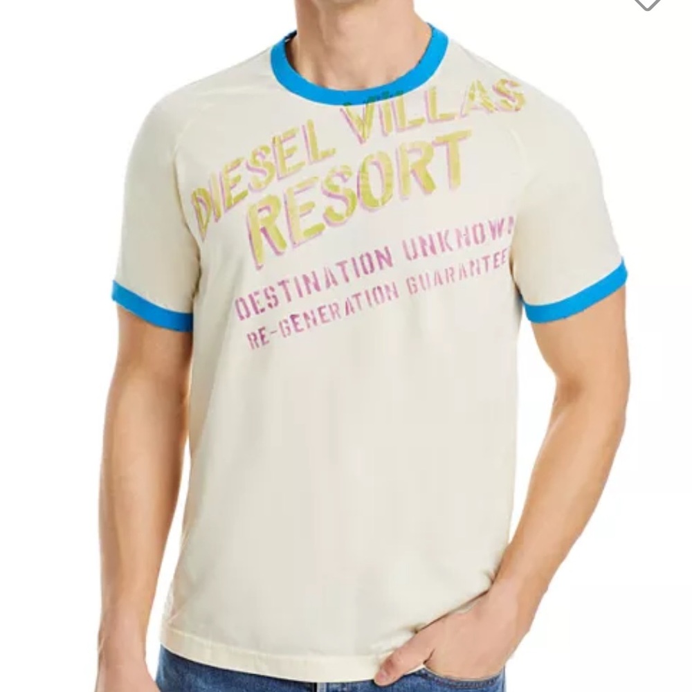 Diesel Dielan Short Sleeve Crewneck Graphic Tee-Size 3x